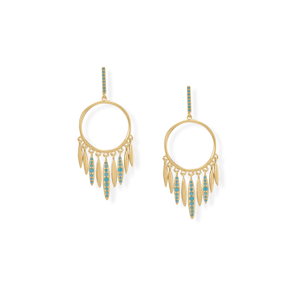 Dream Big! Dream Catcher Inspired Post Back Earrings