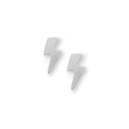 Lightning Bolt Stud Earrings