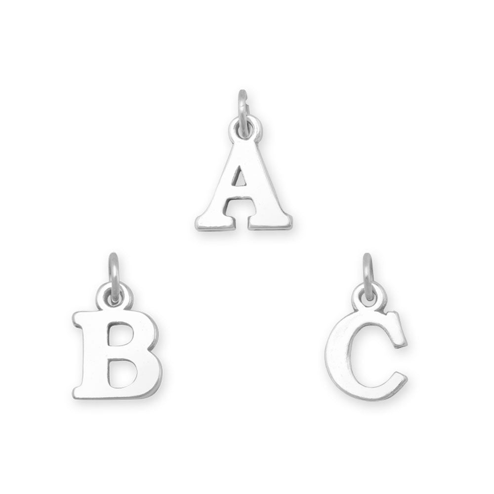 Oxidized Alphabet Charm (A-Z)