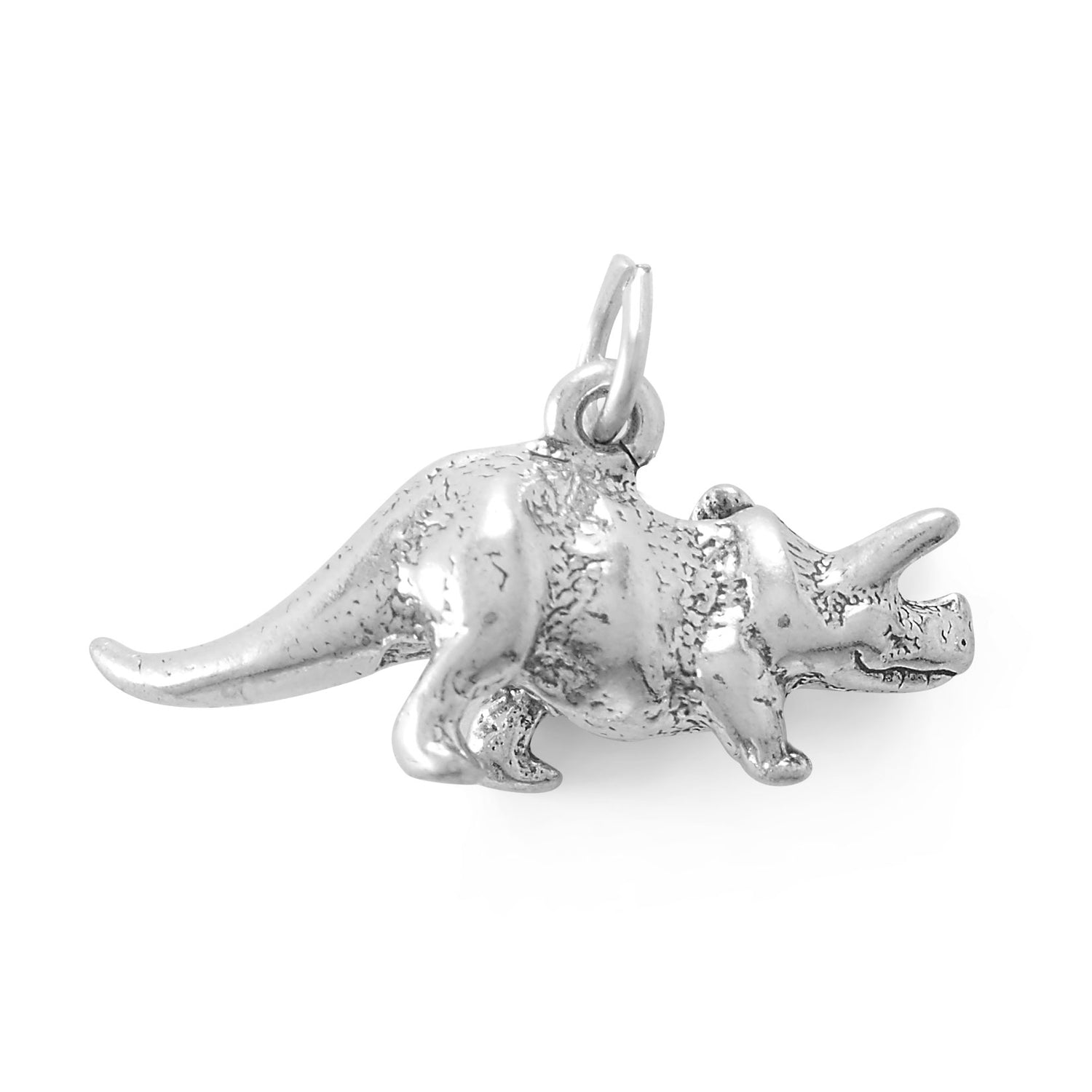 Rawrsome! Triceratops Charm